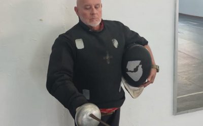 Luis Álvarez, maestro de esgrima