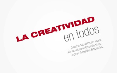 La creatividad en todos