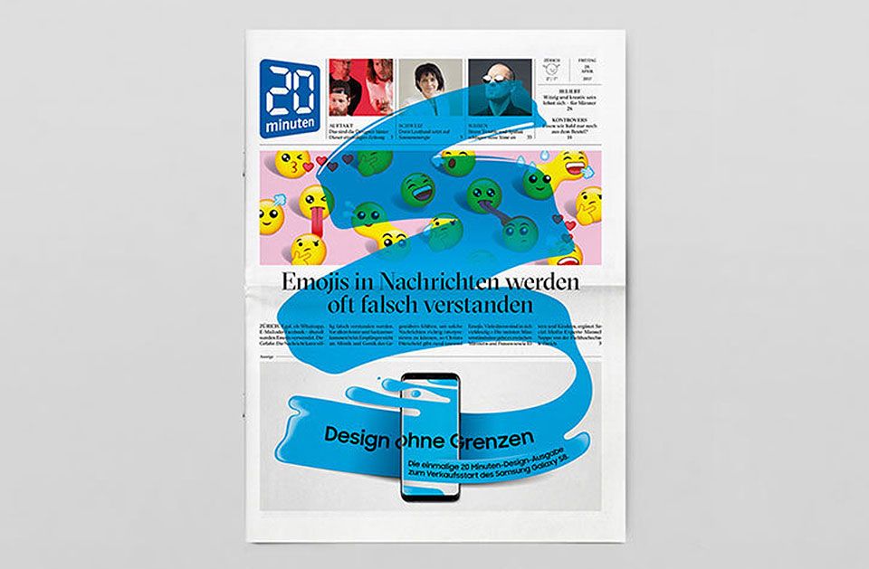 ¿Te gustaría rediseñar un periódico por un día? Así lo ha hecho Studio Feixen en Suiza